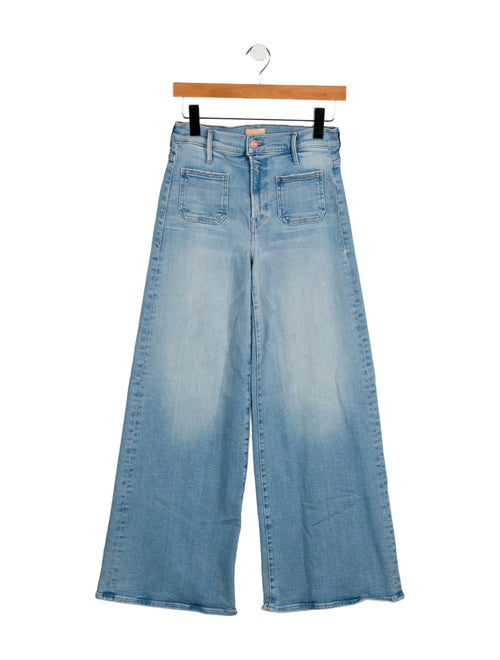 Mother High-Rise Wide Leg Jeans