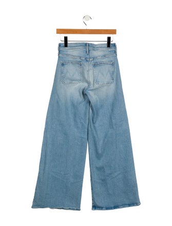 Mother High-Rise Wide Leg Jeans