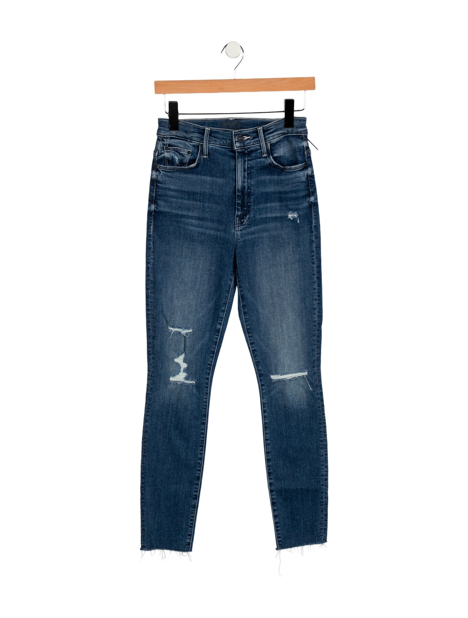 Mother High-Rise Skinny Leg Jeans