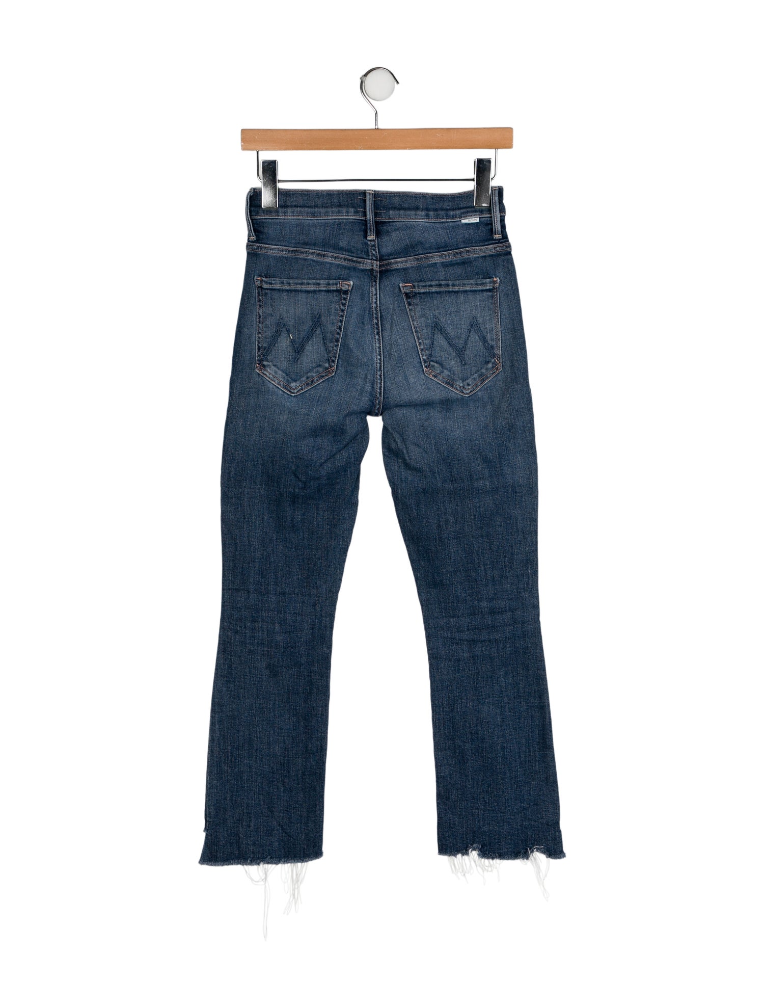 Mother Mid-Rise Straight Leg Jeans