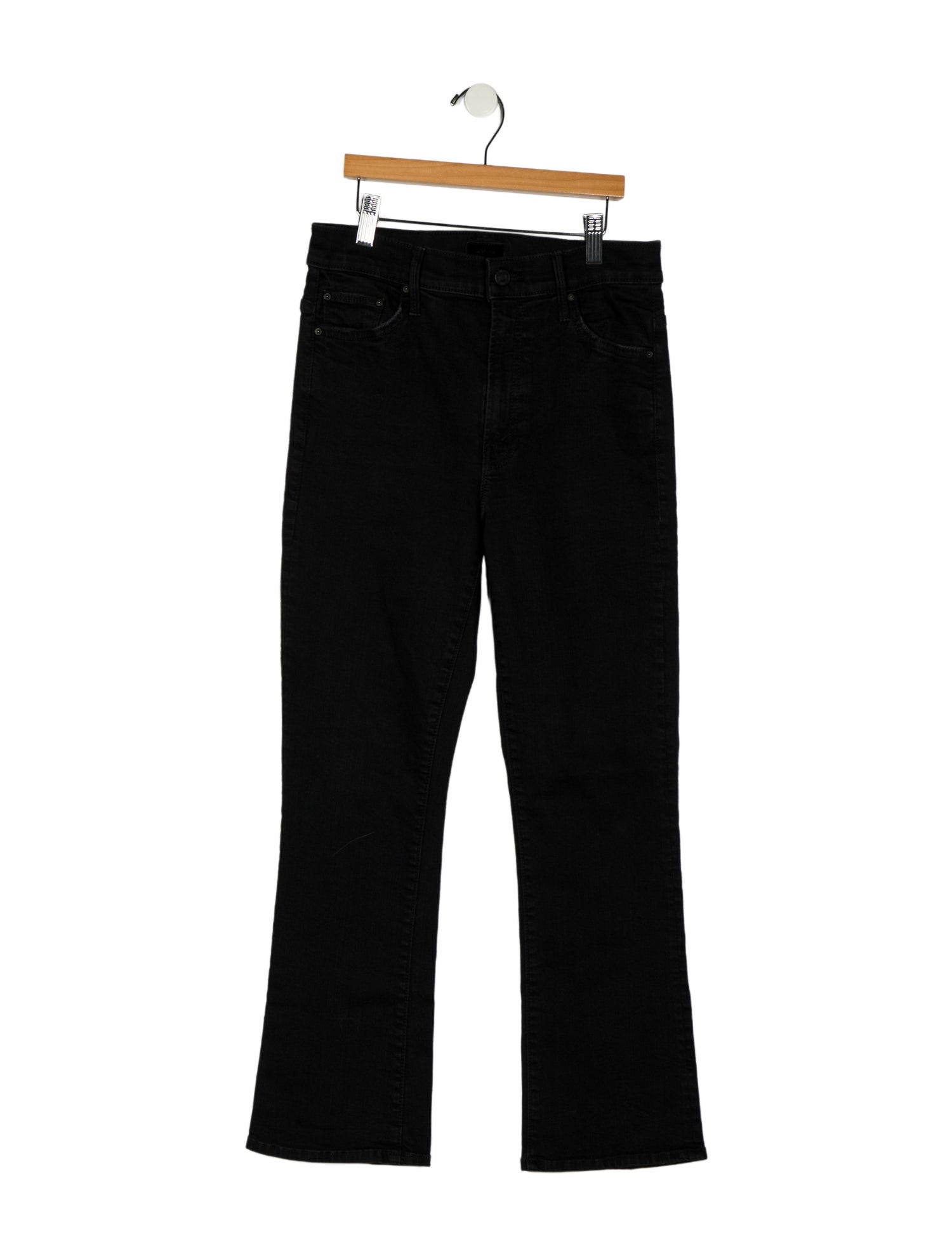 Mother THE INSIDER CROP Straight Leg Jeans