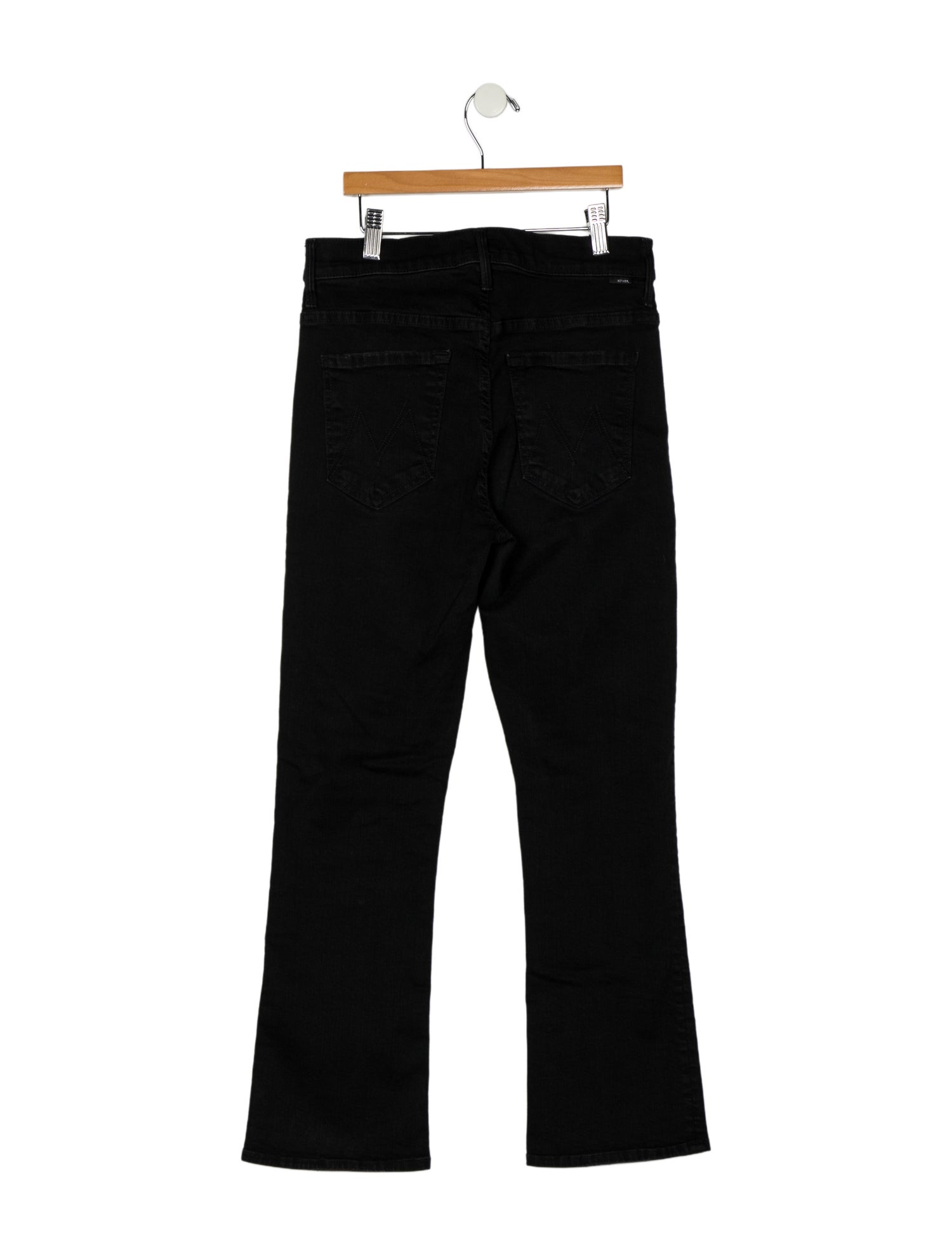 Mother THE INSIDER CROP Straight Leg Jeans