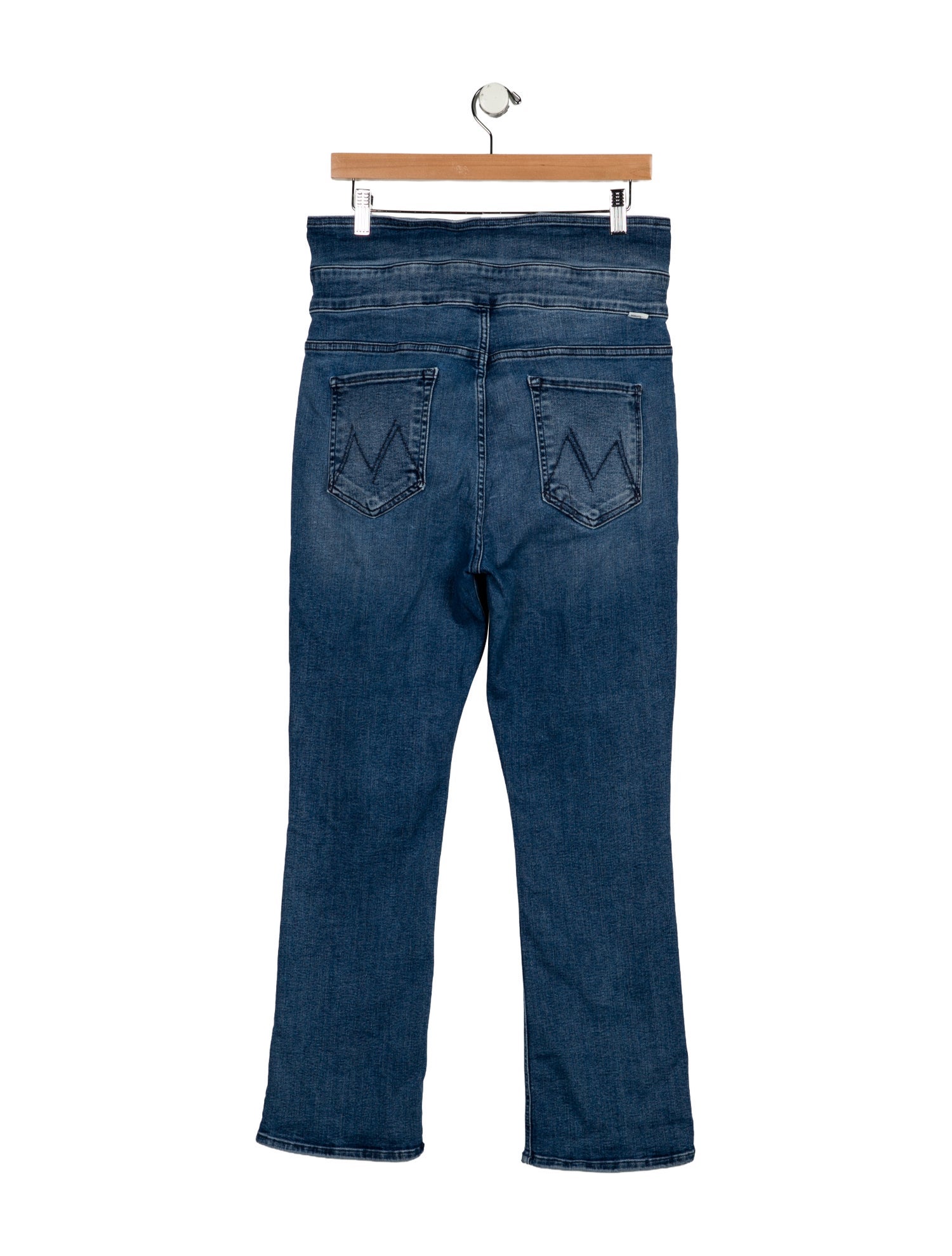 Mother High-Rise Straight Leg Jeans