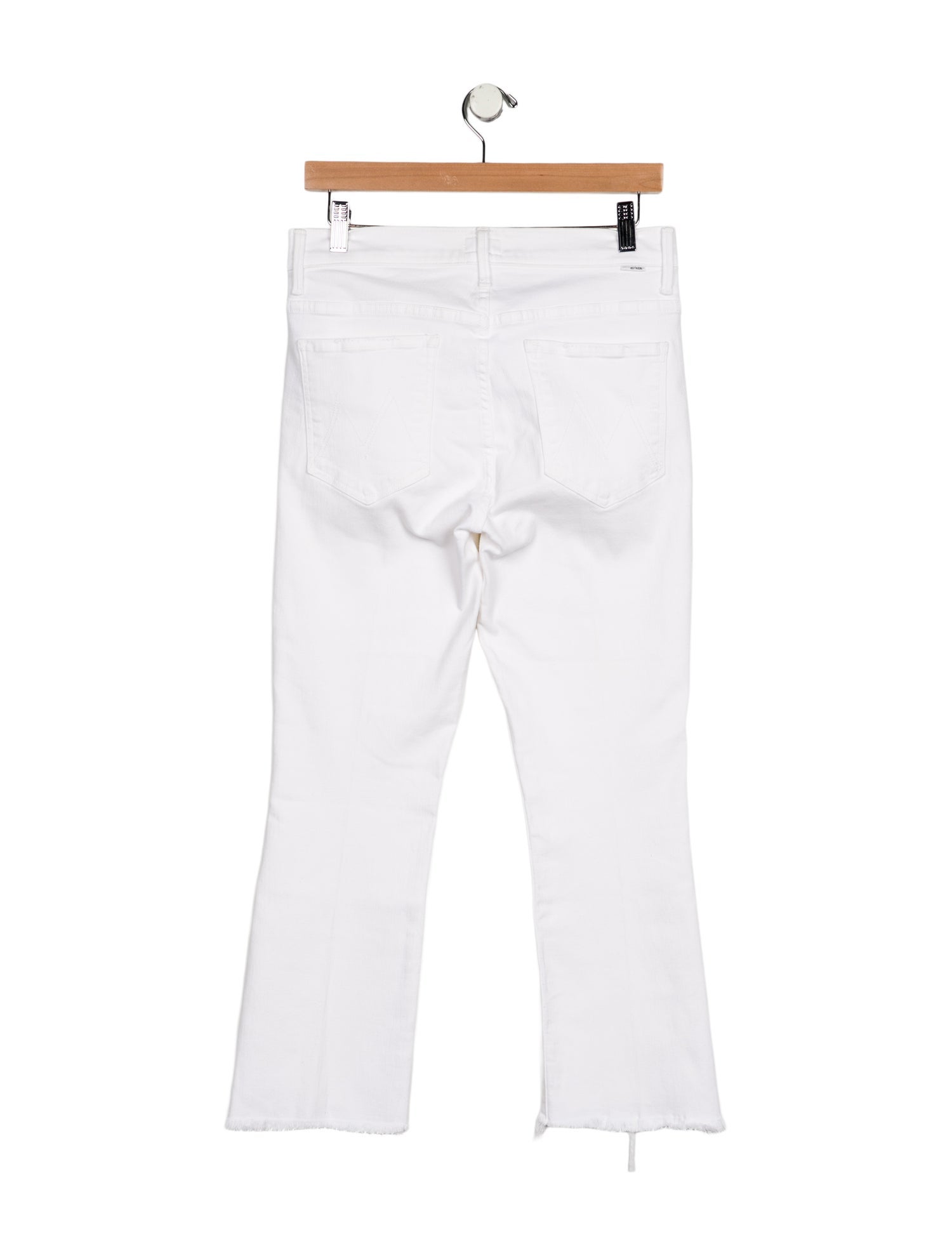 Mother Mid-Rise Straight Leg Jeans