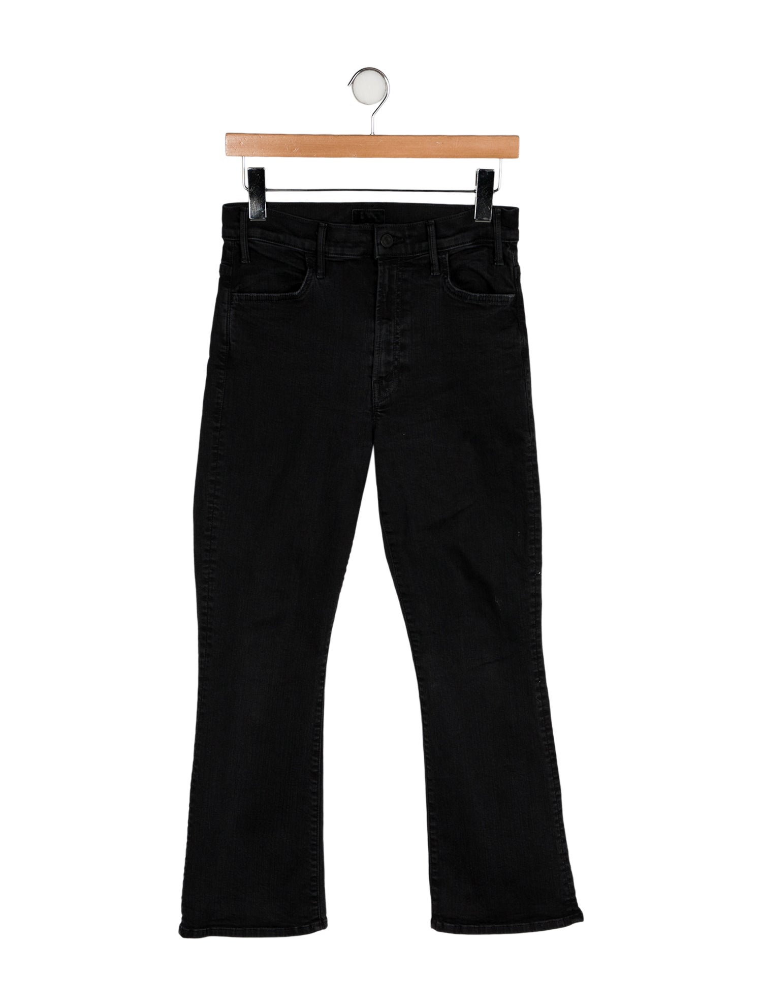 Mother Mid-Rise Straight Leg Jeans