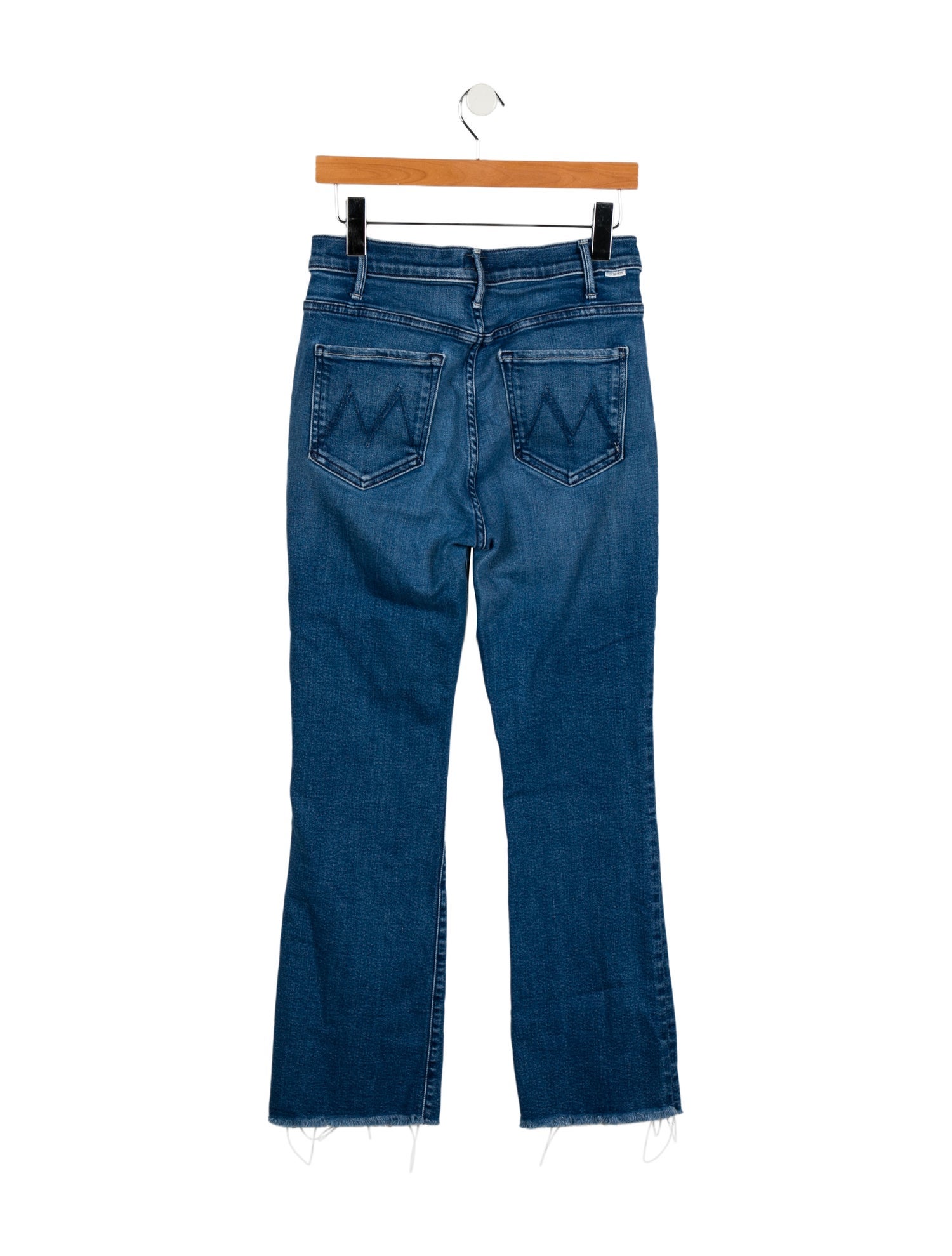 Mother High-Rise Straight Leg Jeans