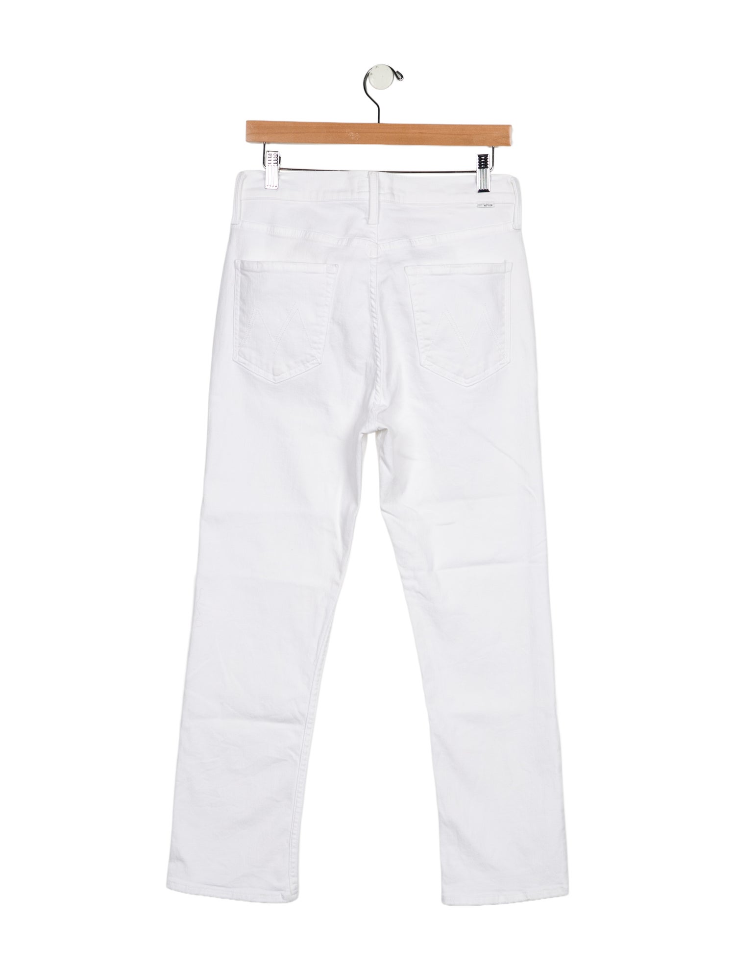 Mother High-Rise Straight Leg Jeans