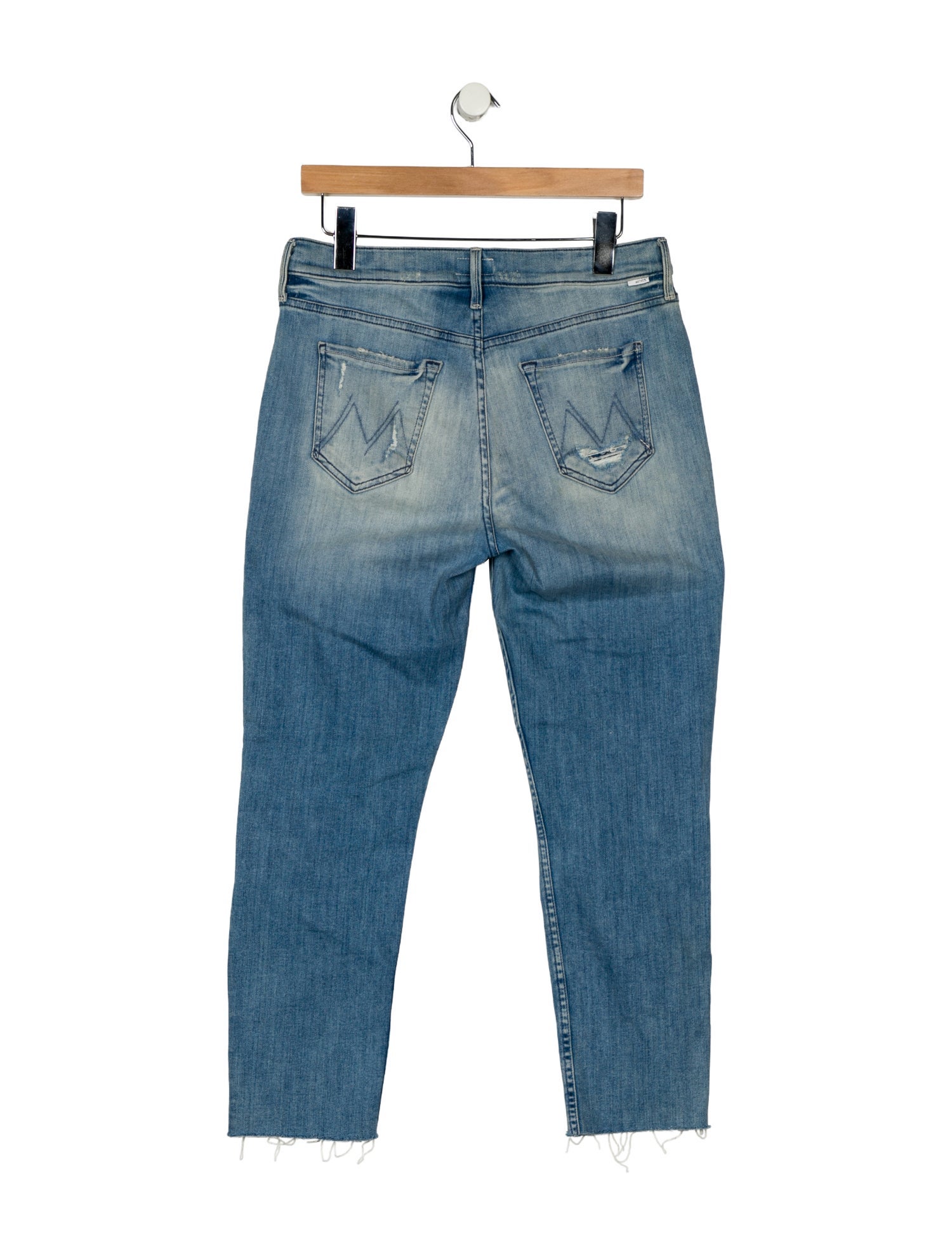 Mother Mid-Rise Skinny Leg Jeans