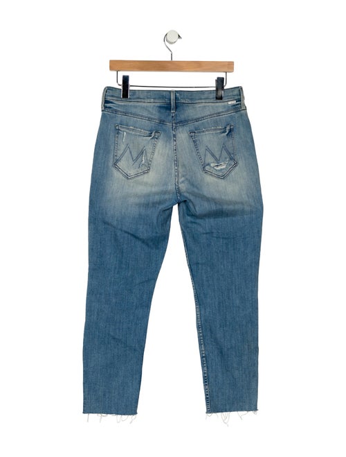 Mother Mid-Rise Skinny Leg Jeans