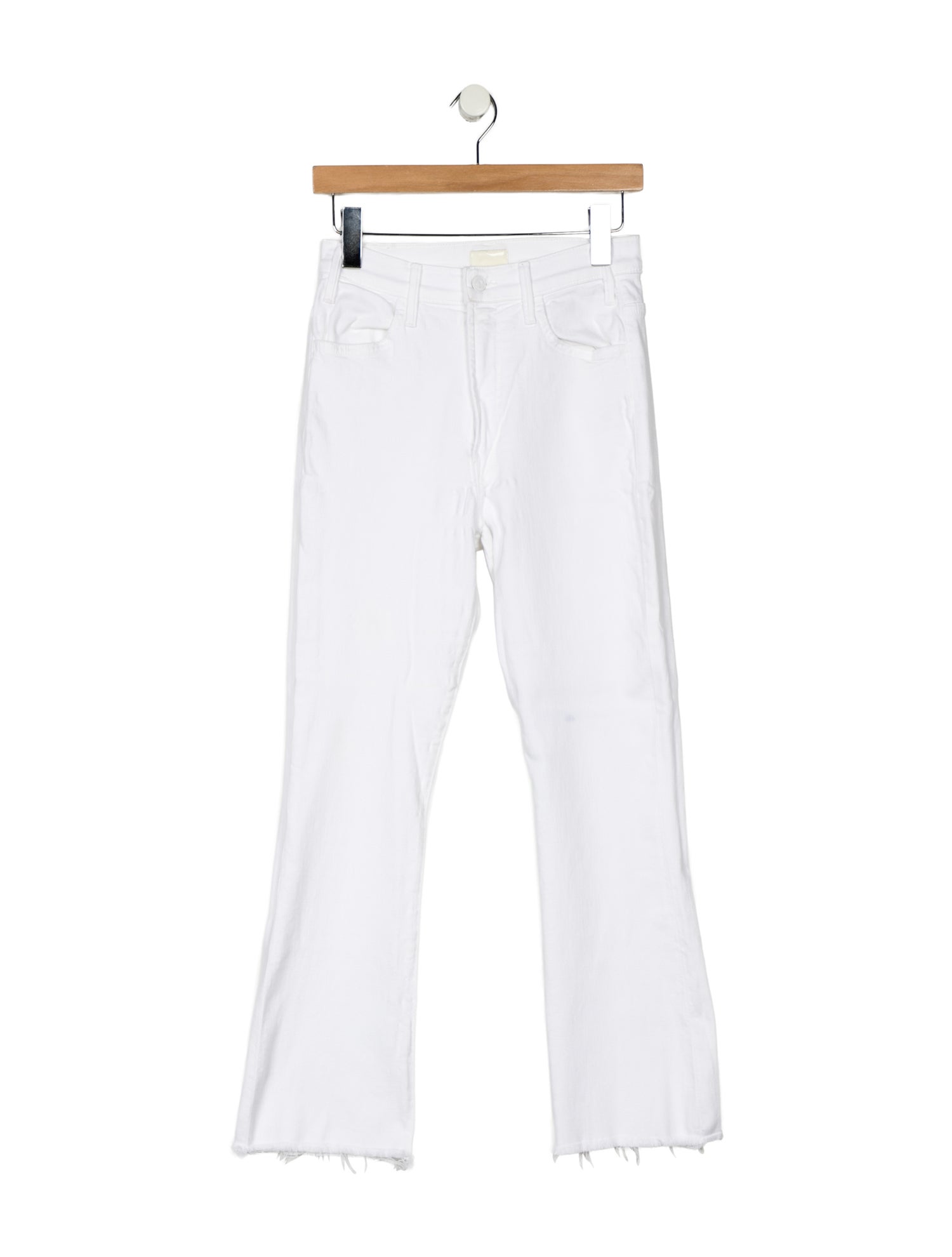 Mother Mid-Rise Straight Leg Jeans