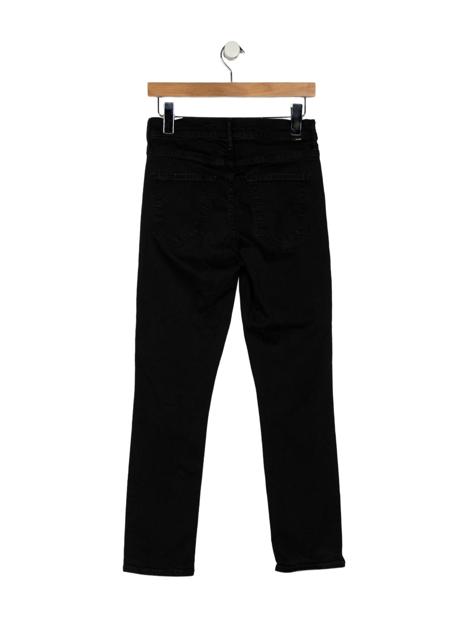 Mother Mid-Rise Straight Leg Jeans