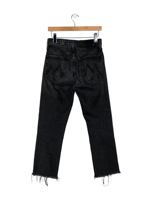 Mother Mid-Rise Straight Leg Jeans