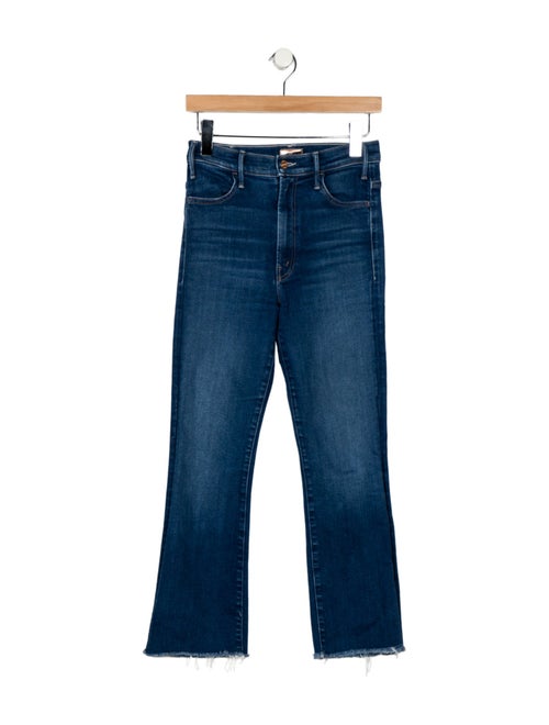 Mother Mid-Rise Straight Leg Jeans