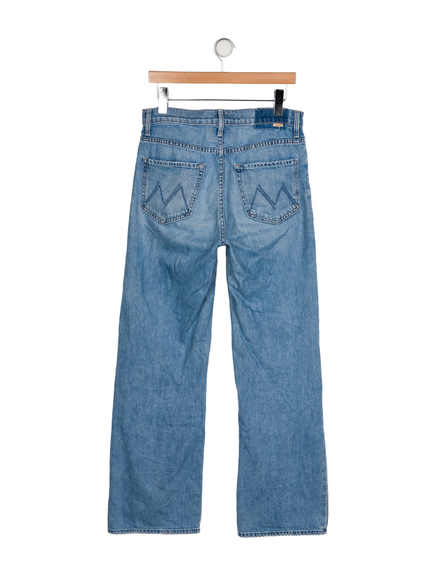 Mother High-Rise Wide Leg Jeans
