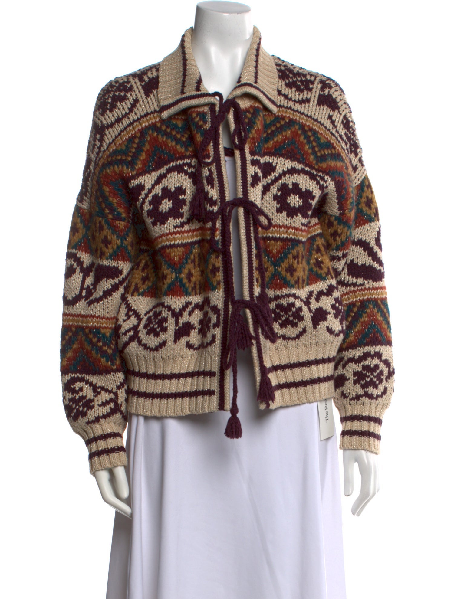 Mother Printed Sweater