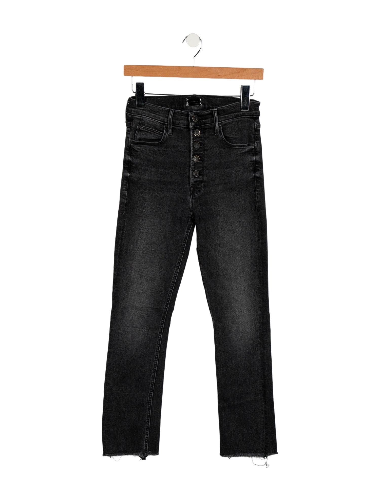 Mother High-Rise Straight Leg Jeans