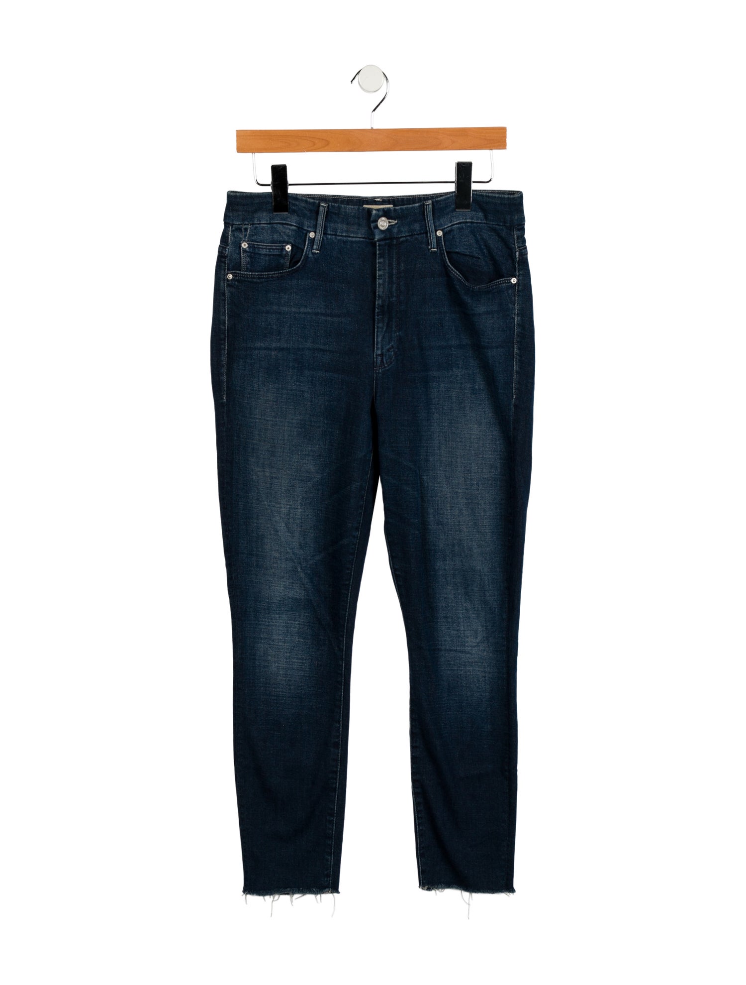 Mother Mid-Rise Skinny Leg Jeans