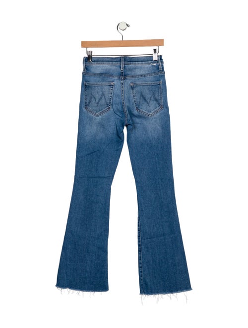 Mother Mid-Rise Wide Leg Jeans