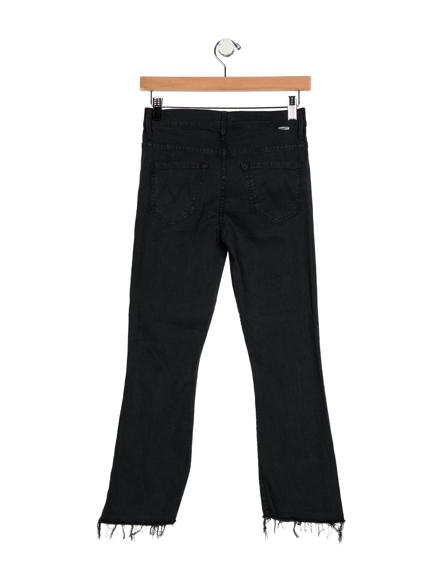 Mother Mid-Rise Straight Leg Jeans