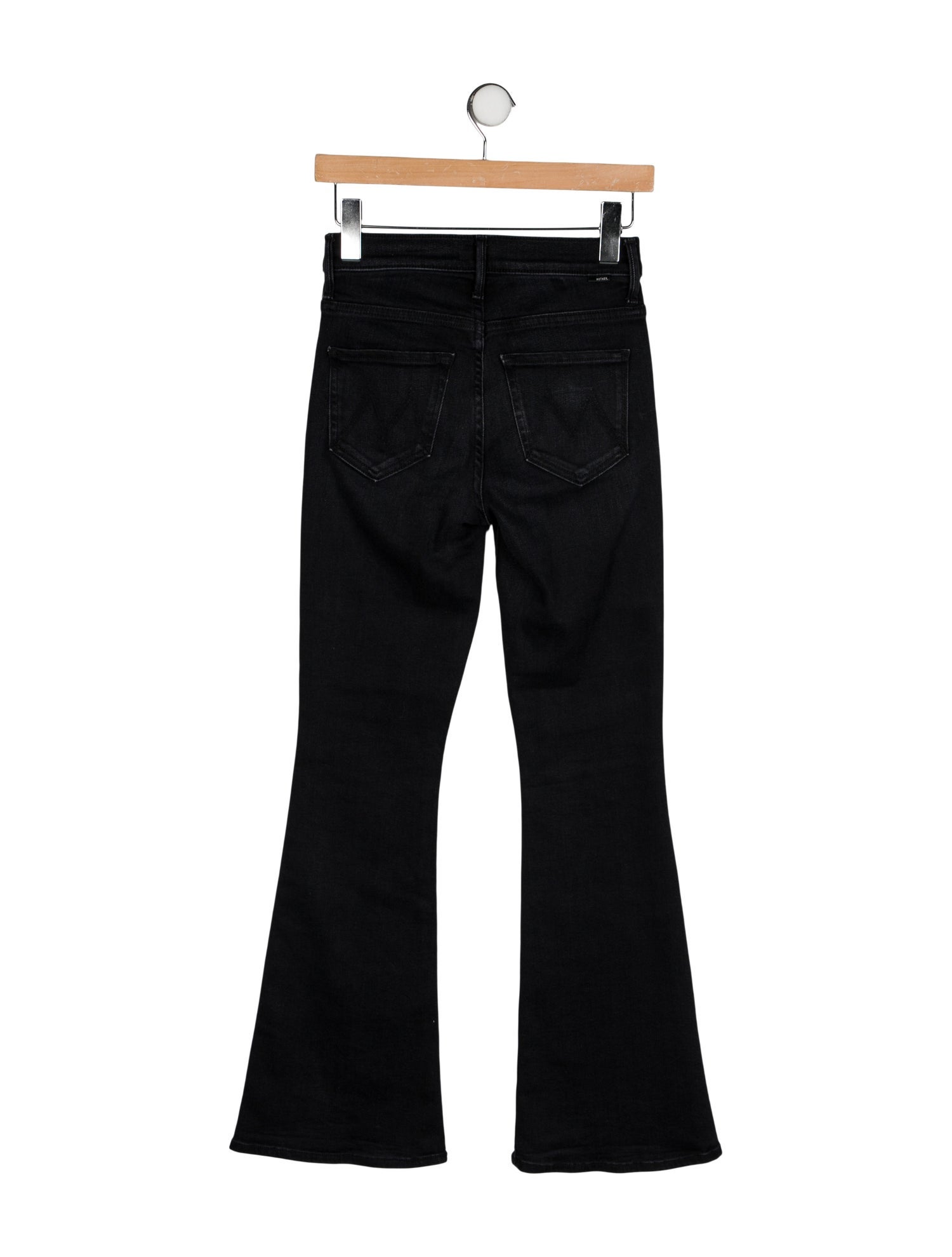 Mother Mid-Rise Wide Leg Jeans