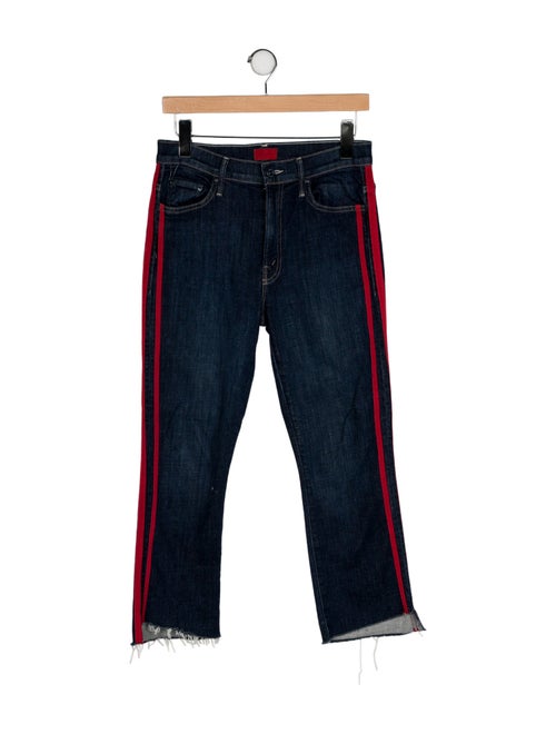 Mother High-Rise Straight Leg Jeans
