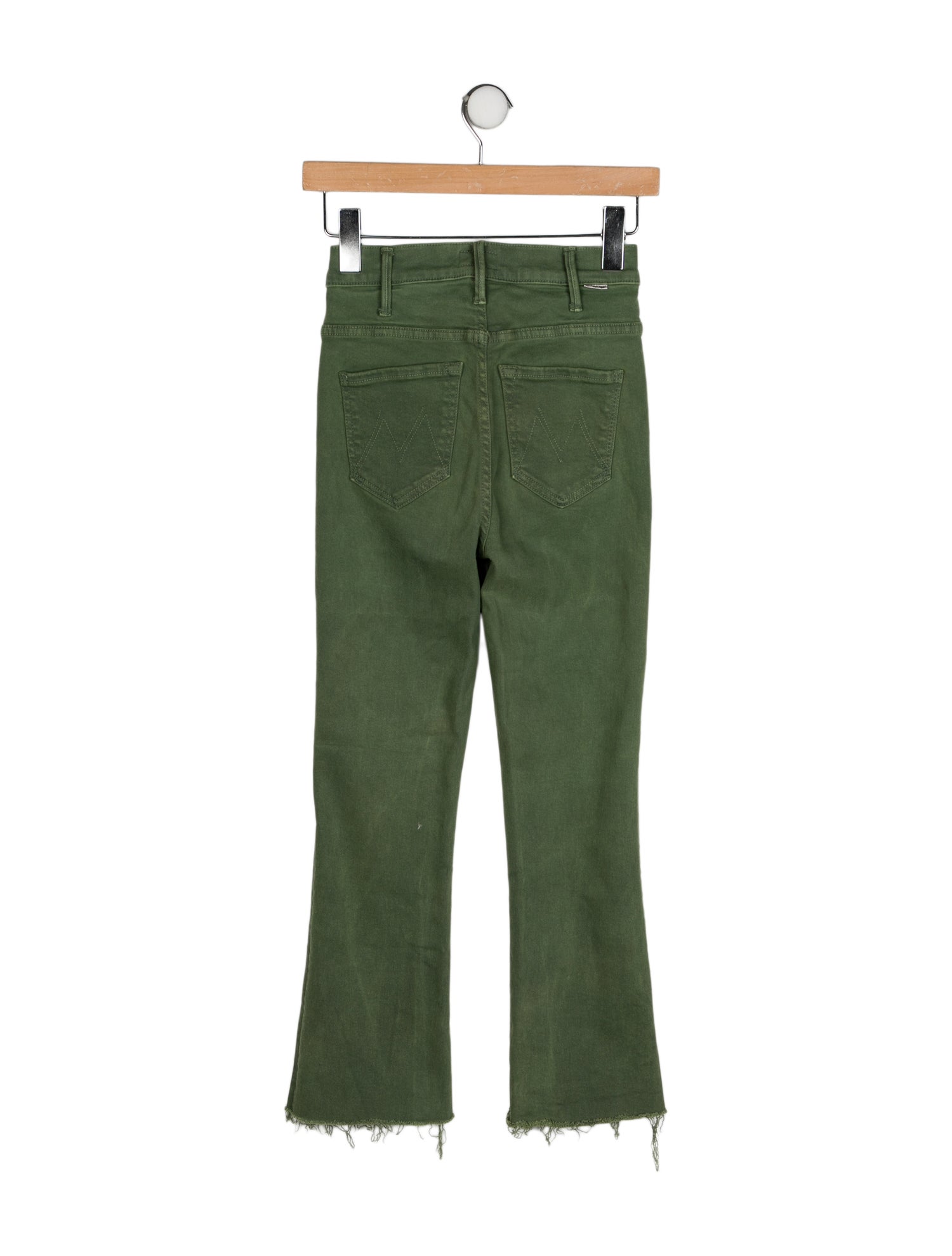 Mother Mid-Rise Straight Leg Jeans