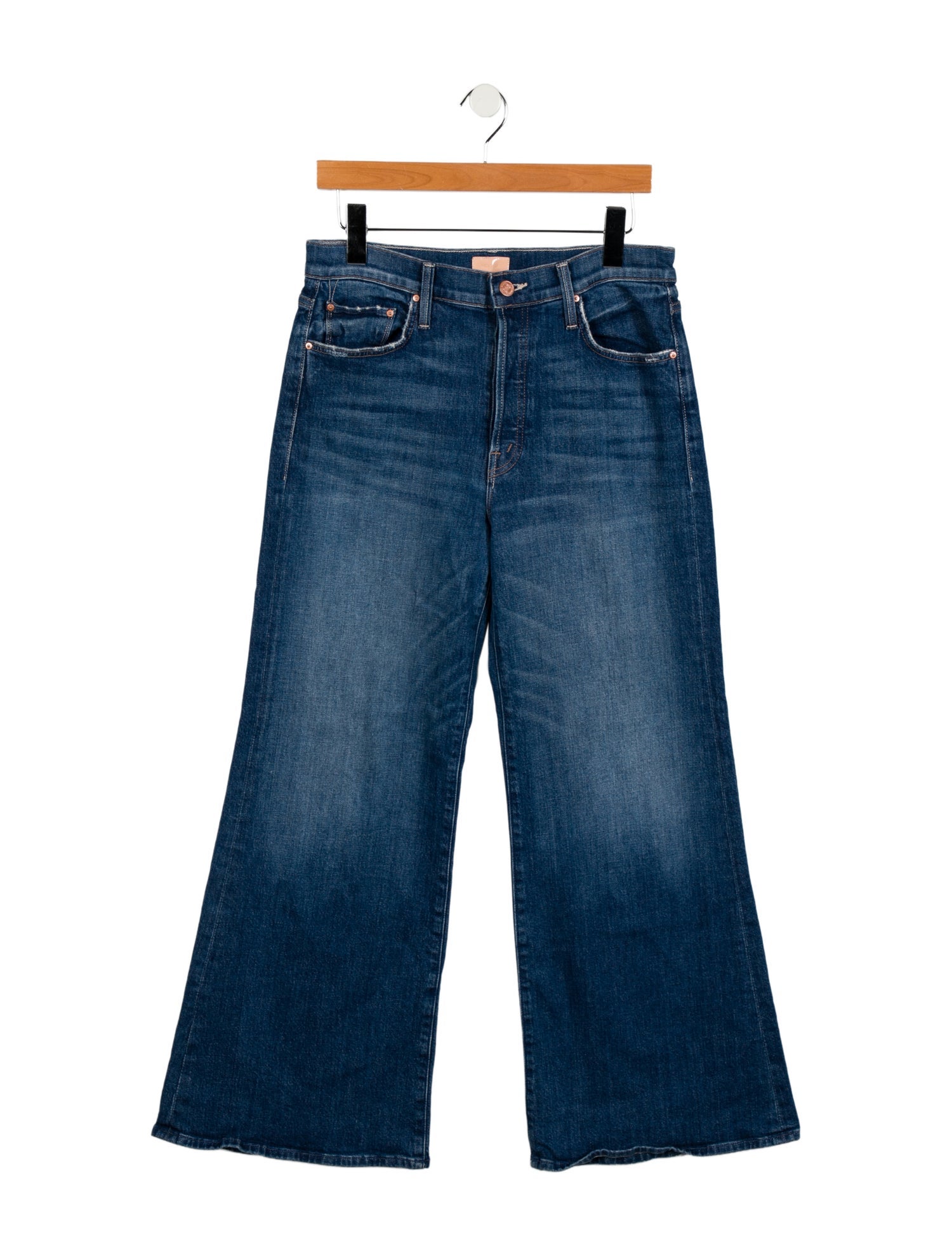 Mother High-Rise Wide Leg Jeans