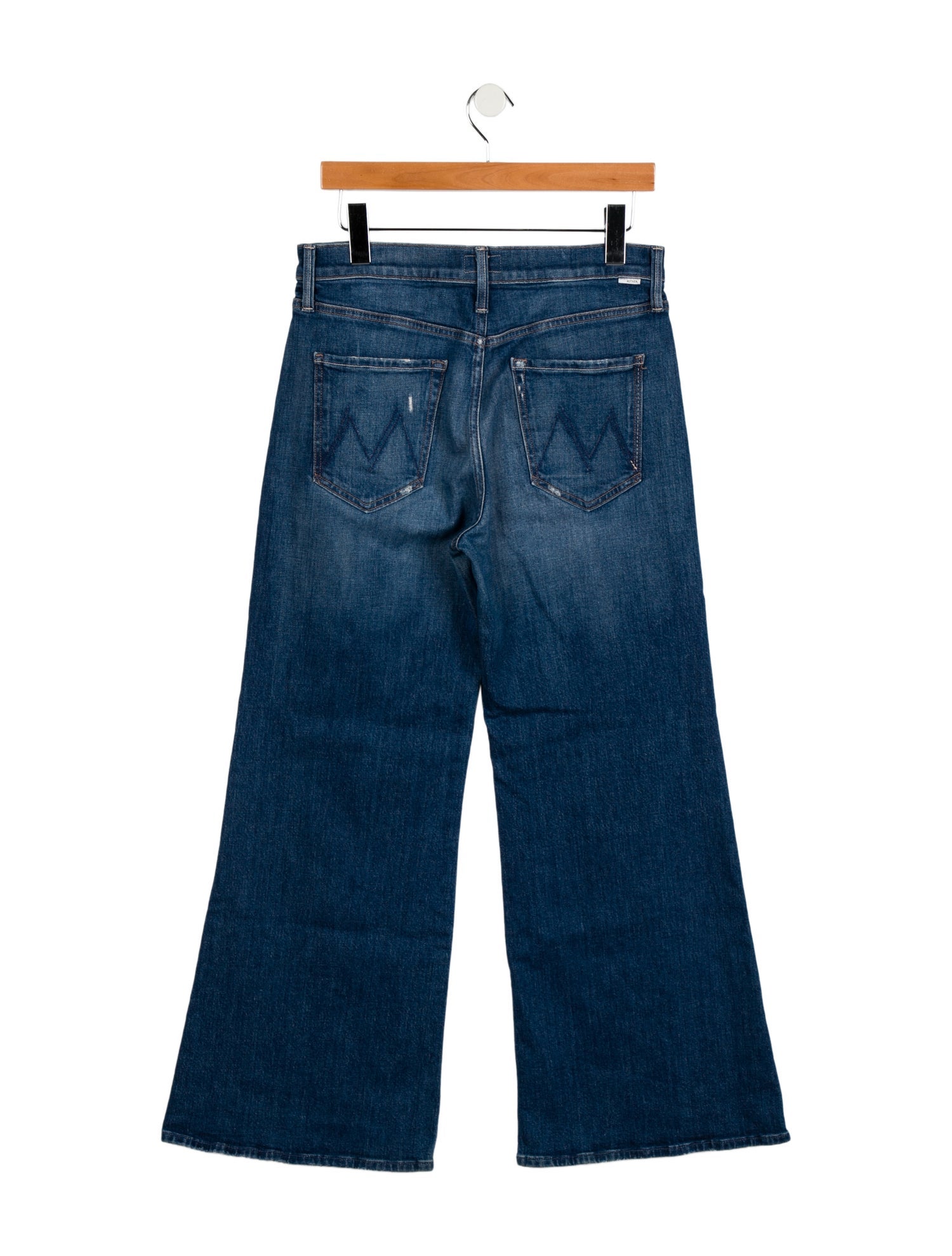 Mother High-Rise Wide Leg Jeans