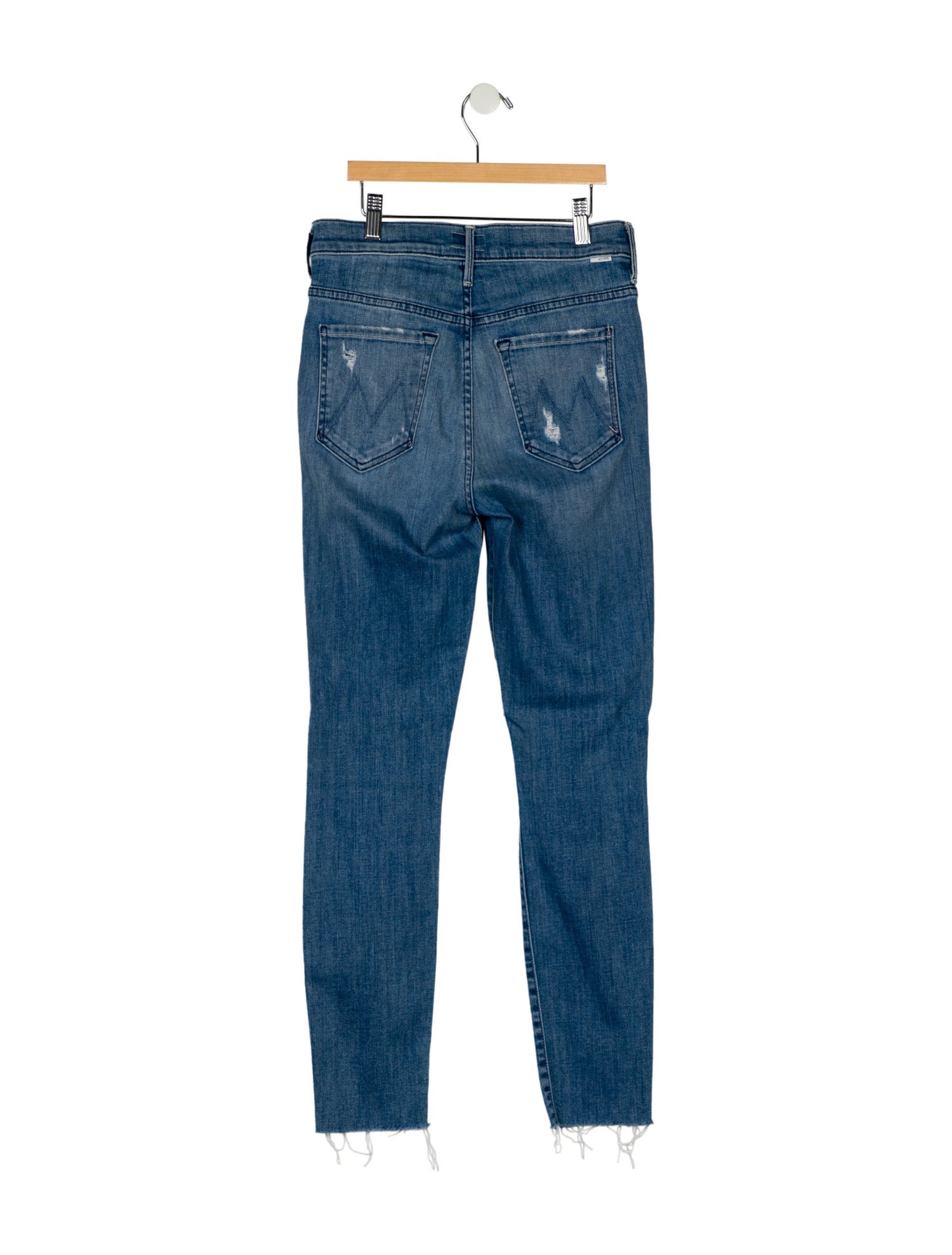 Mother High-Rise Skinny Leg Jeans