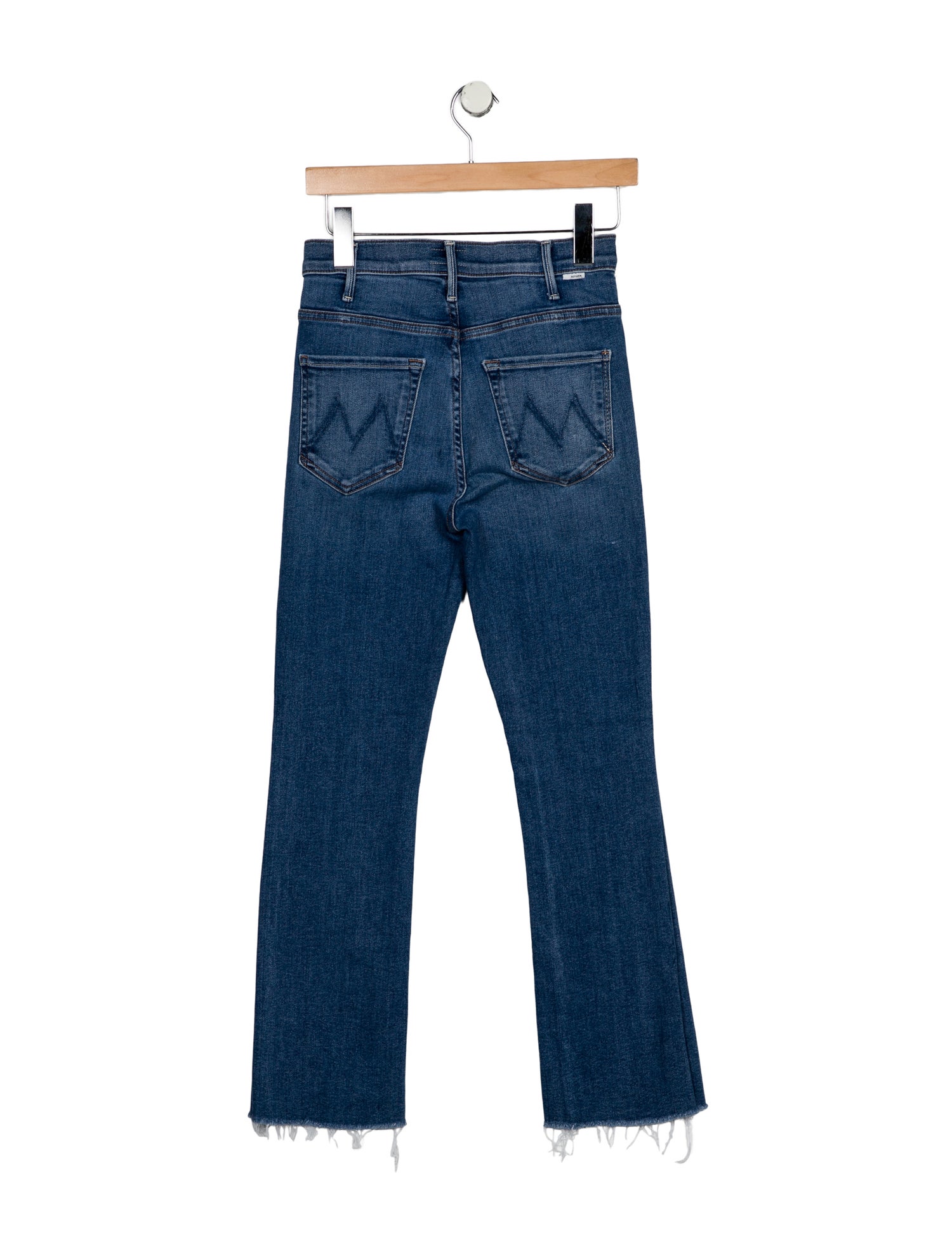 Mother Mid-Rise Straight Leg Jeans