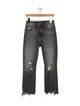 Mother Mid-Rise Straight Leg Jeans