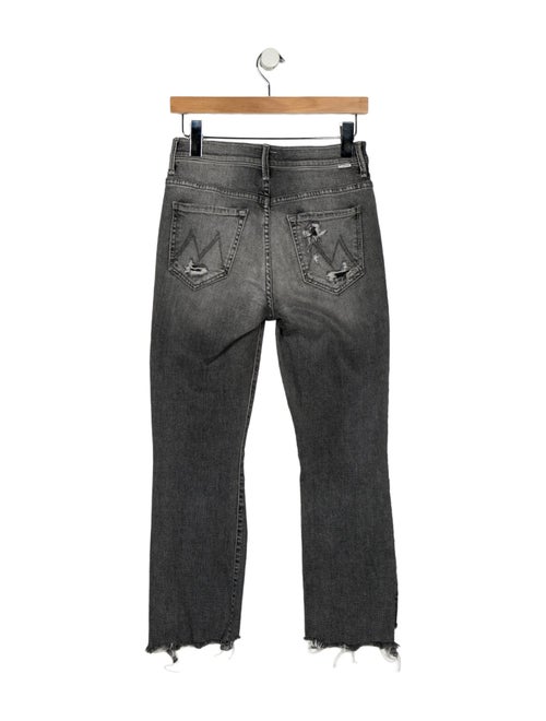 Mother Mid-Rise Straight Leg Jeans