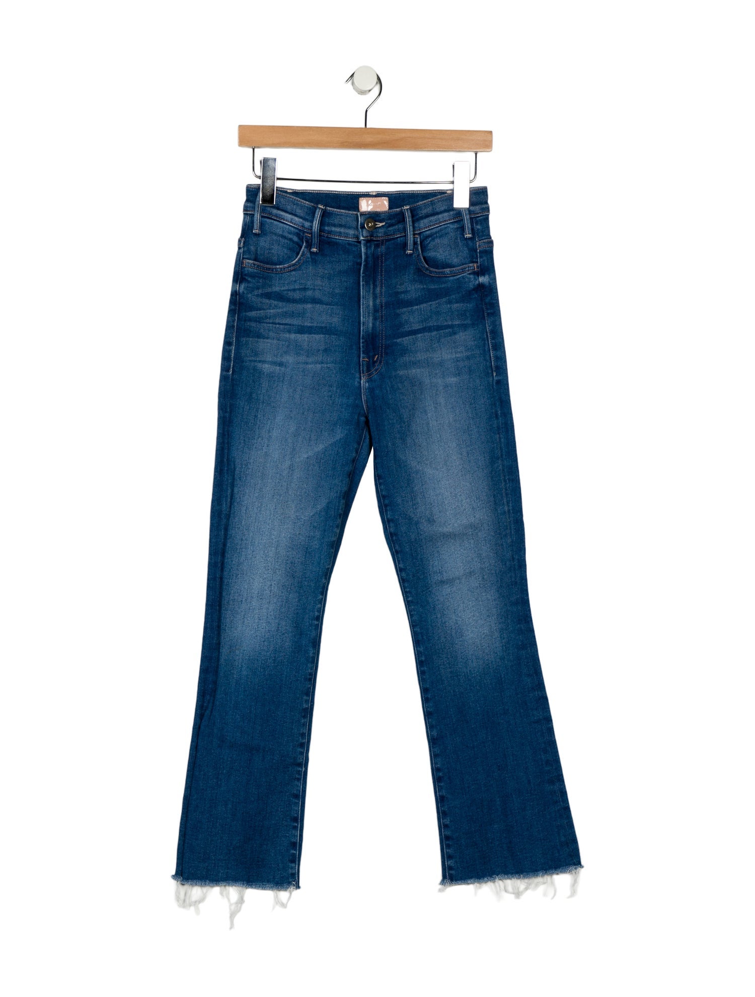 Mother High-Rise Straight Leg Jeans