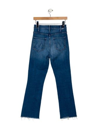 Mother High-Rise Straight Leg Jeans