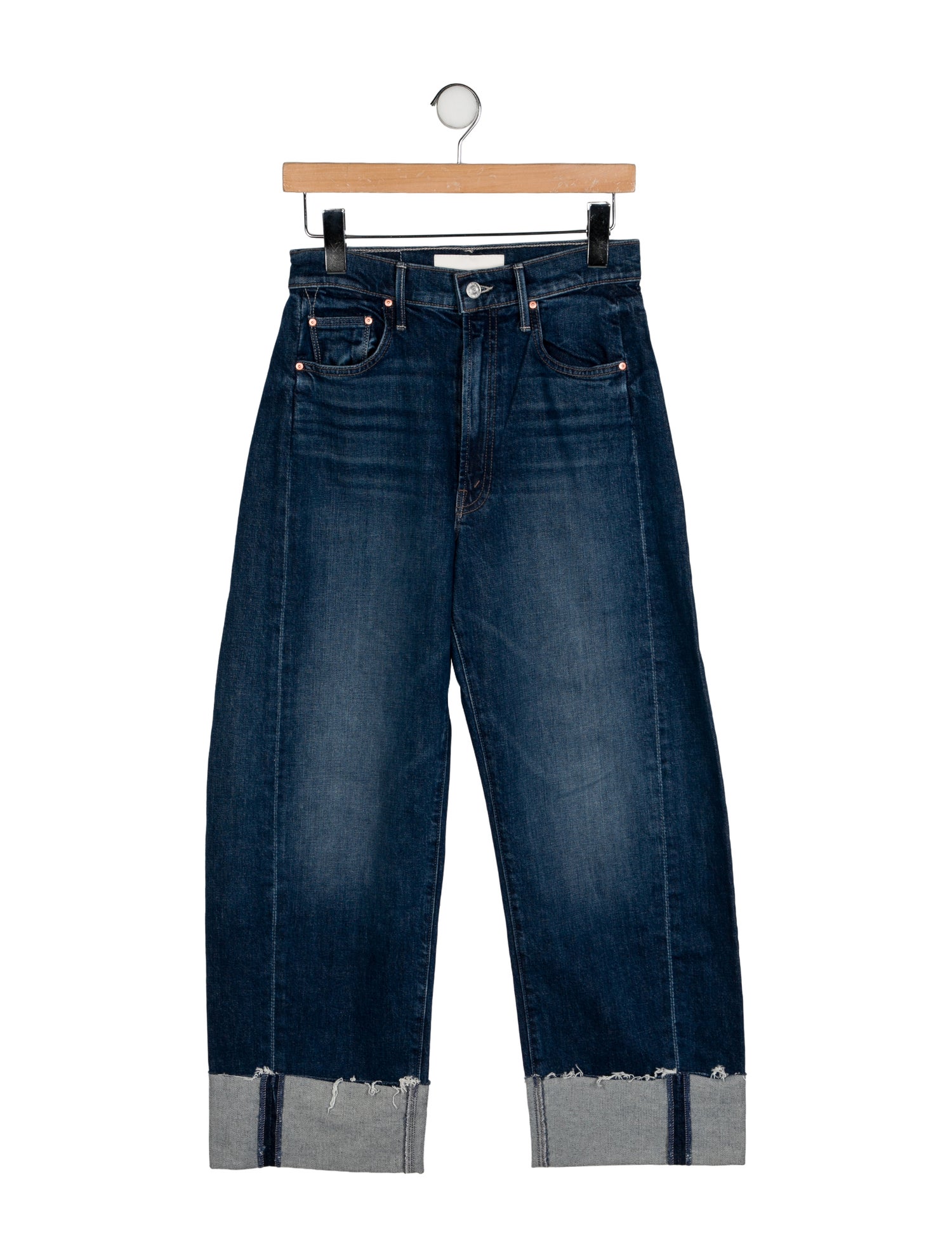 Mother High-Rise Wide Leg Jeans