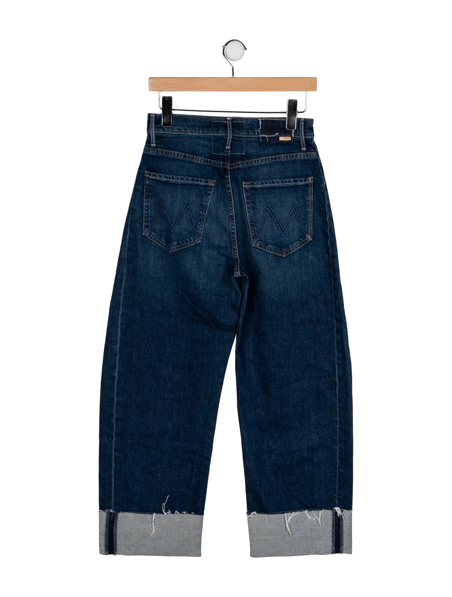 Mother High-Rise Wide Leg Jeans