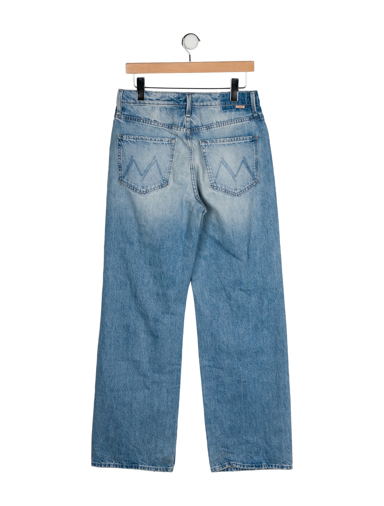 Mother High-Rise Wide Leg Jeans