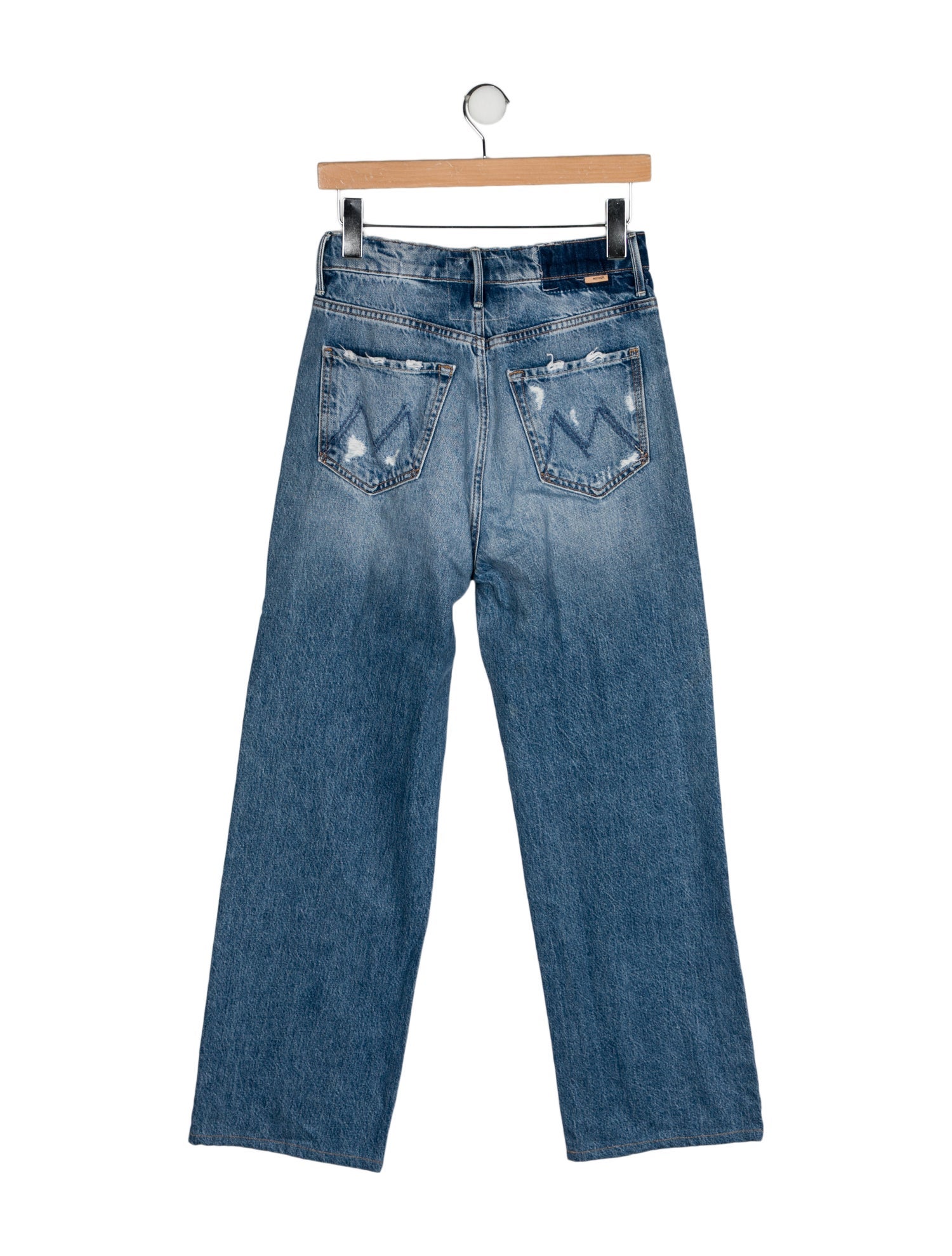 Mother High-Rise Wide Leg Jeans