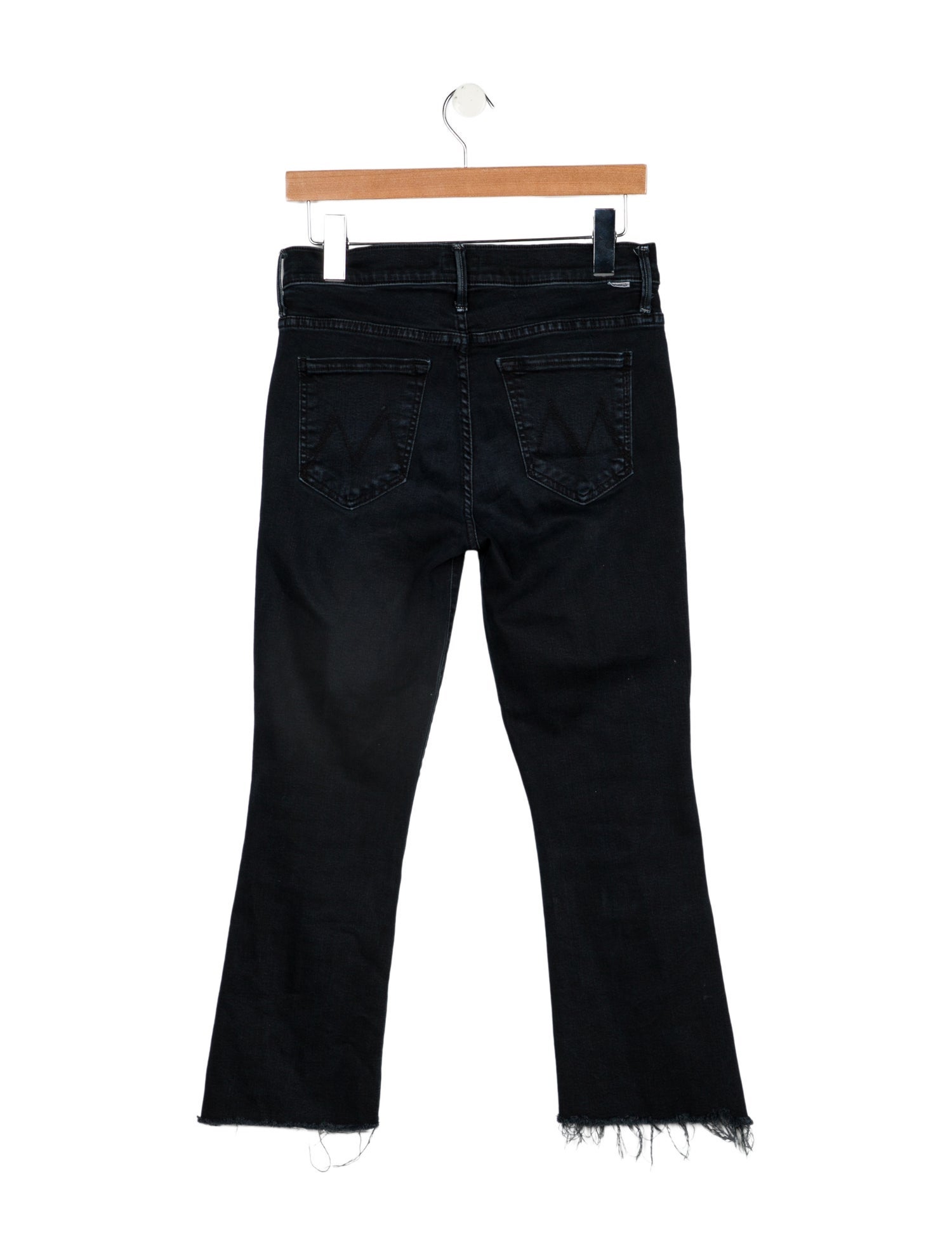 Mother Mid-Rise Straight Leg Jeans