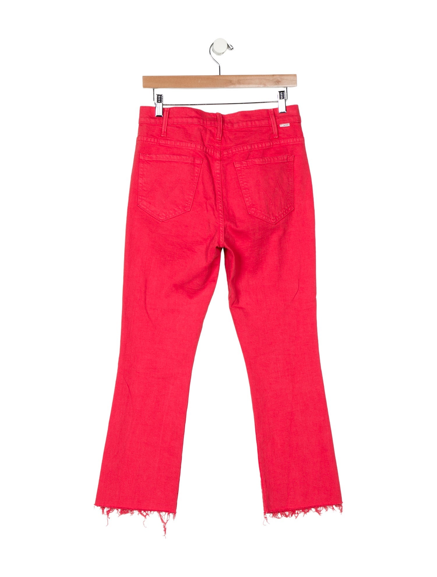 Mother High-Rise Straight Leg Jeans