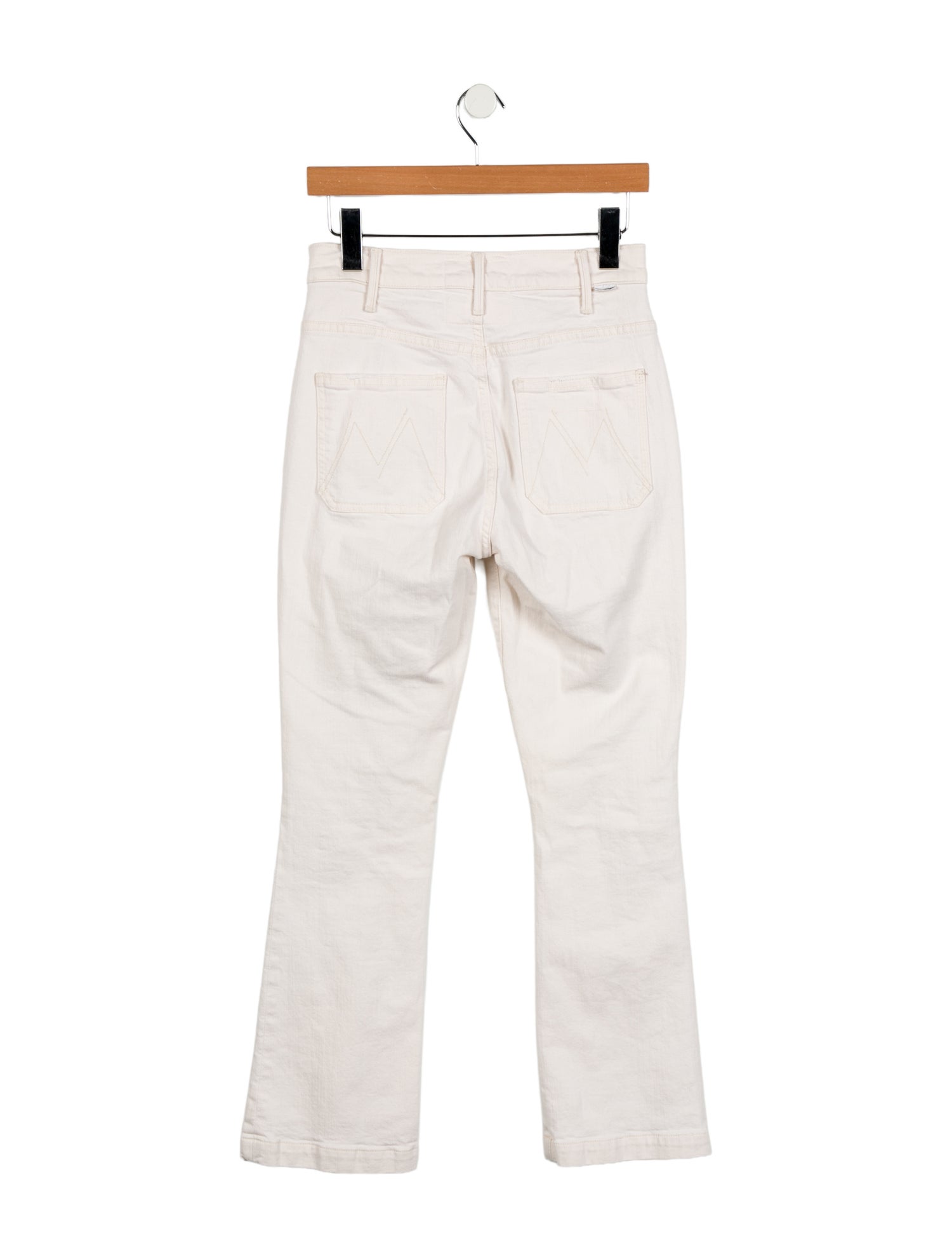 Mother Mid-Rise Straight Leg Jeans