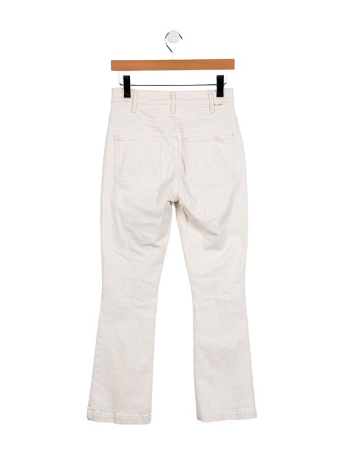 Mother Mid-Rise Straight Leg Jeans
