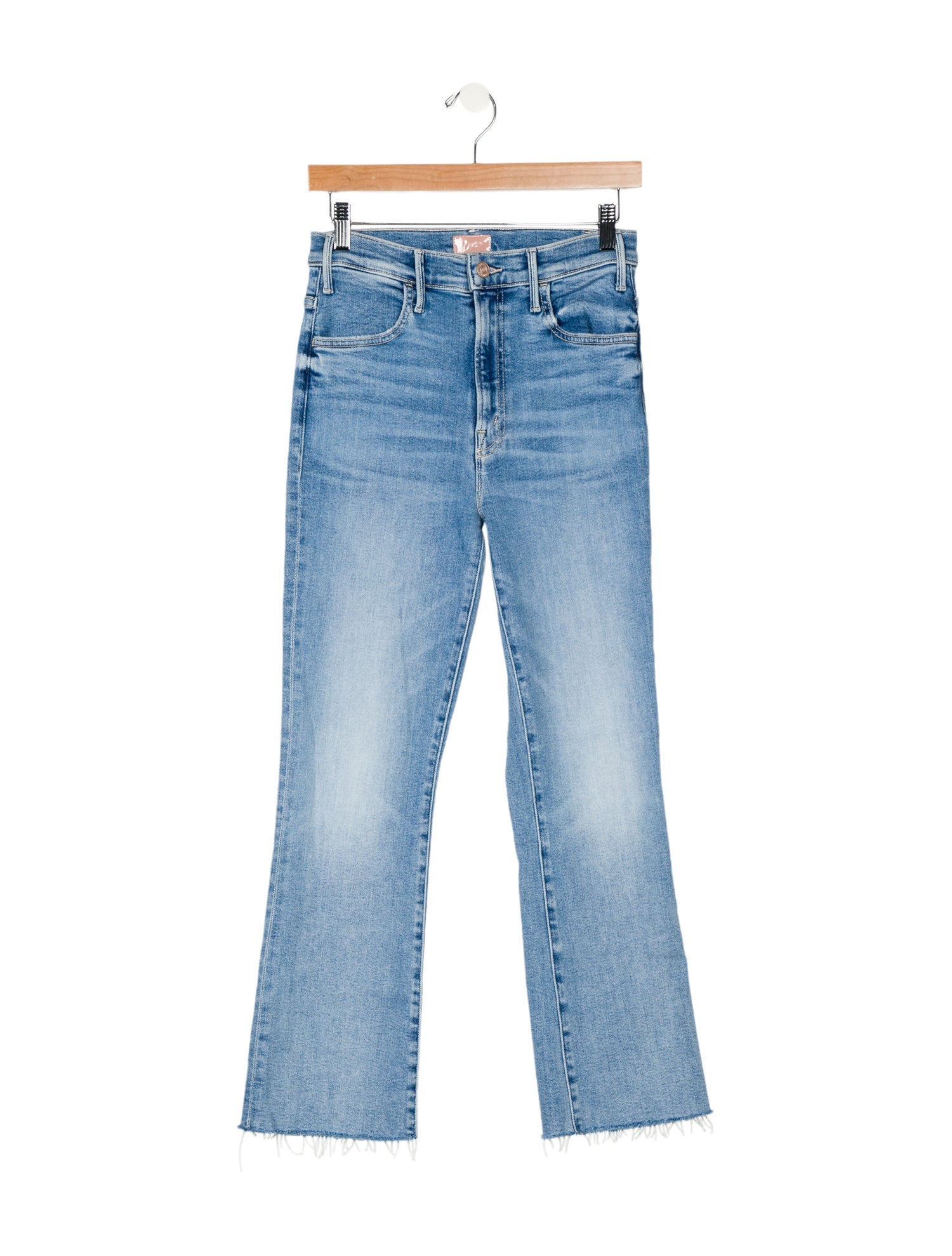 Mother High-Rise Straight Leg Jeans