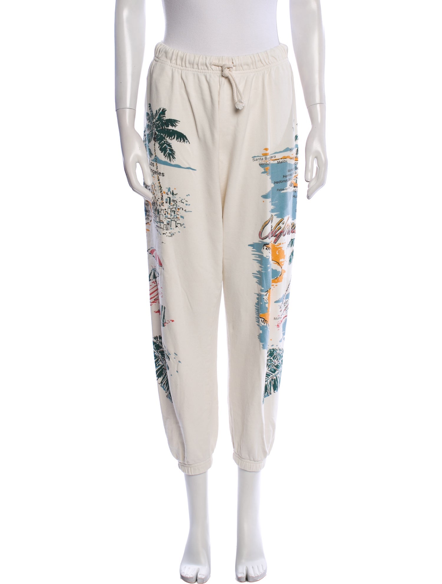 Mother Printed Skinny Leg Pants