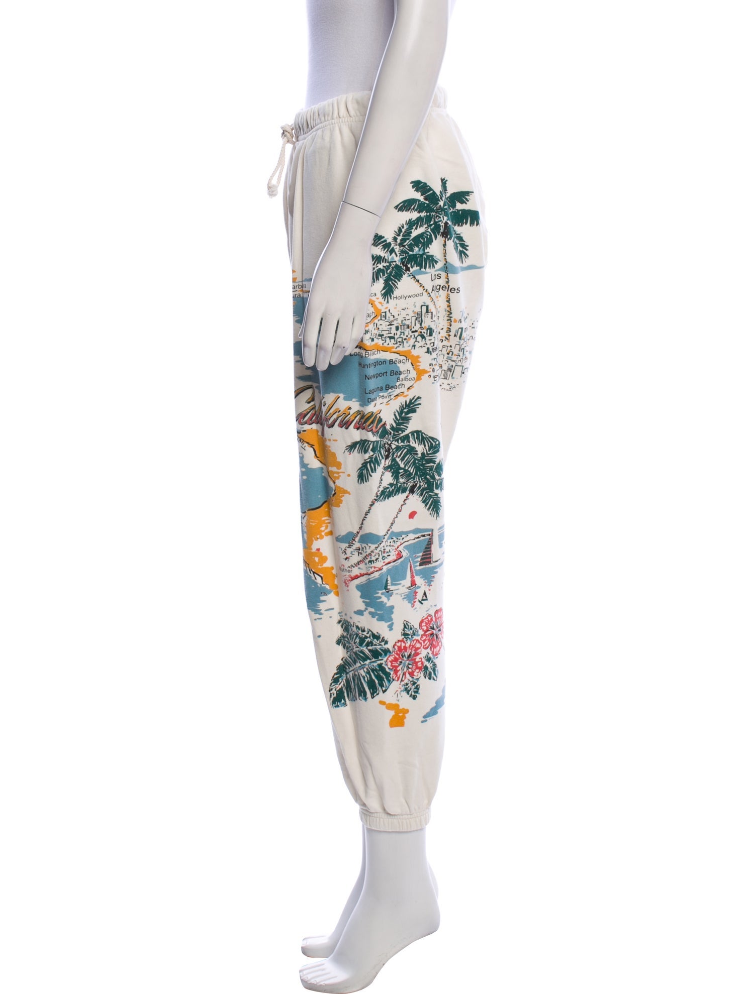 Mother Printed Skinny Leg Pants