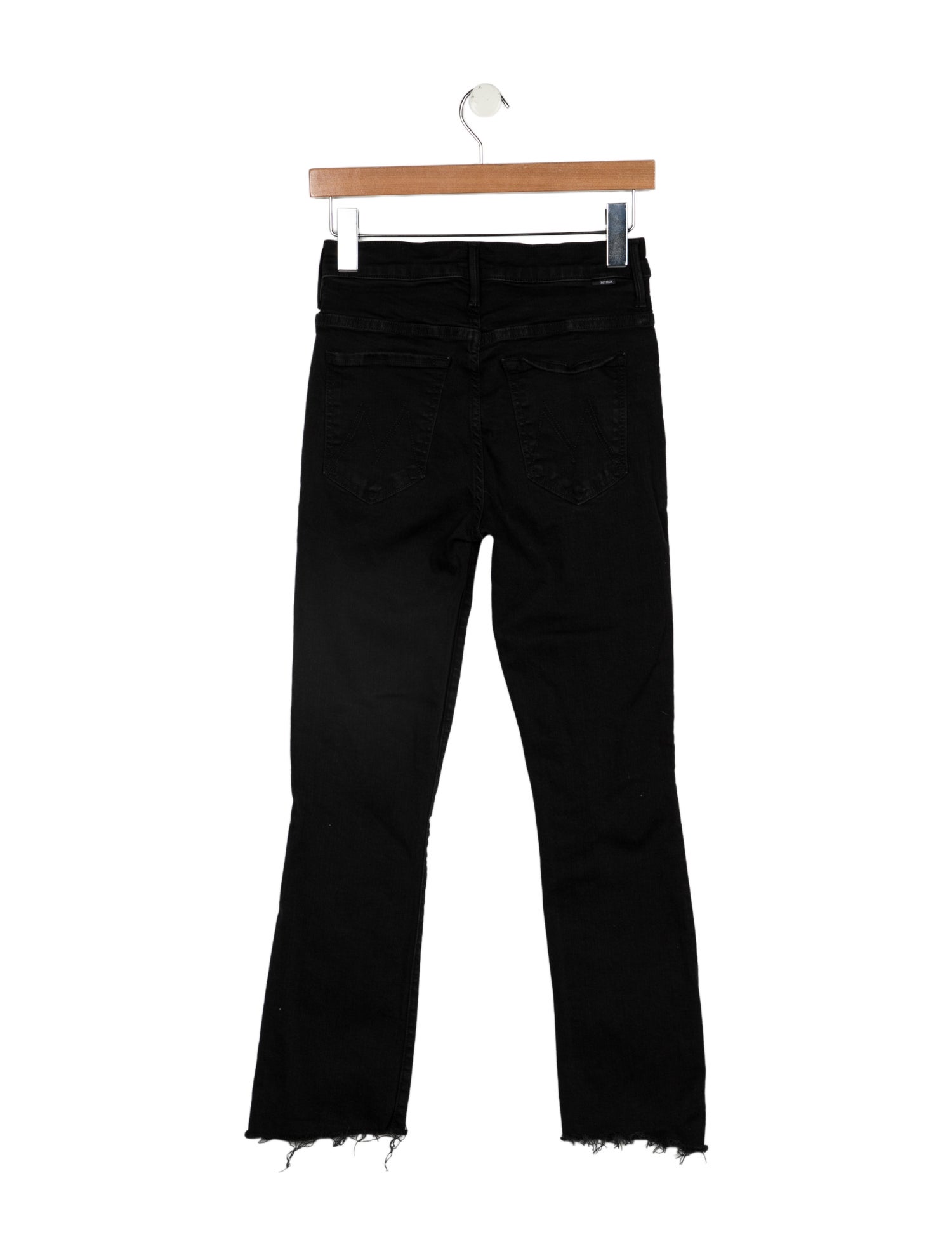 Mother Mid-Rise Straight Leg Jeans