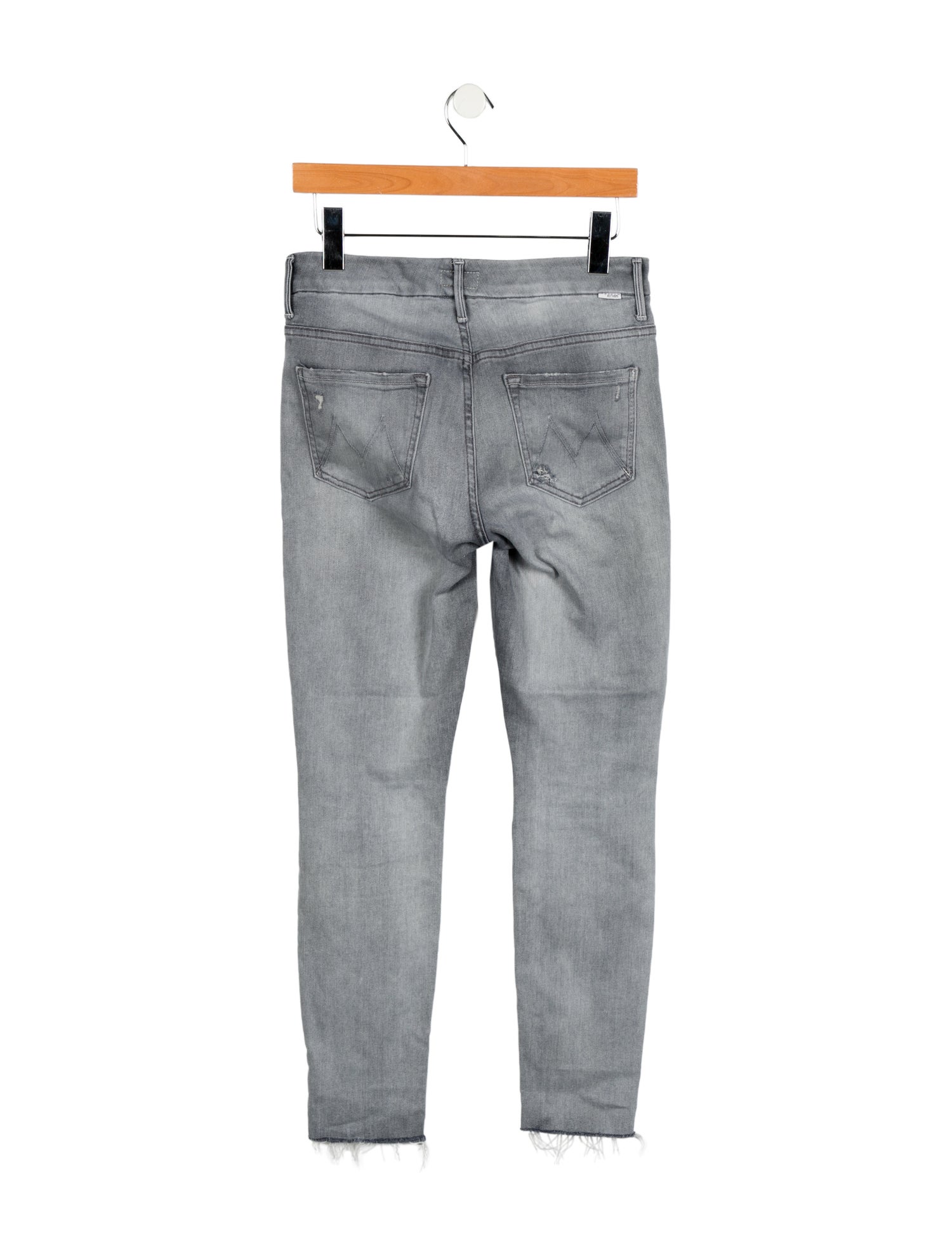 Mother Mid-Rise Skinny Leg Jeans