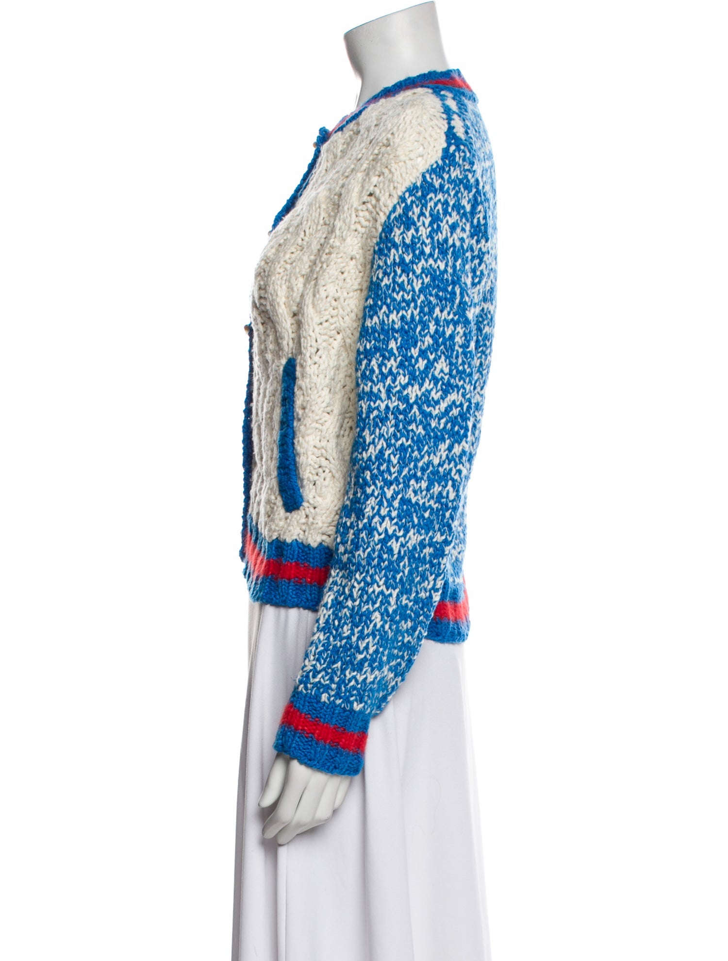 Mother Colorblock Pattern Crew Neck Sweater w/ Tags