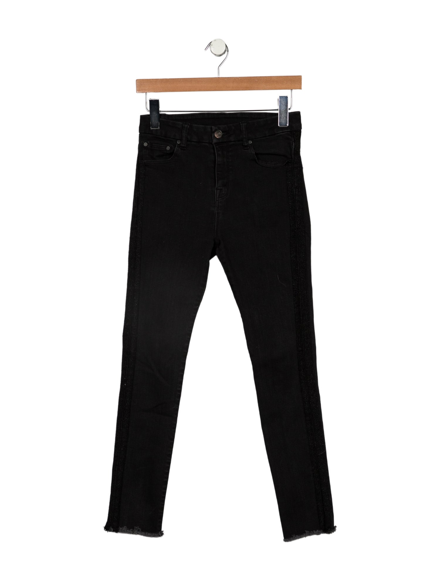 Mother Mid-Rise Skinny Leg Jeans