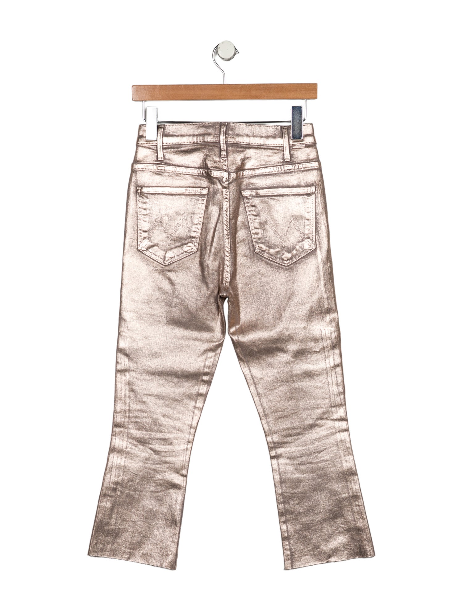 Mother Mid-Rise Straight Leg Jeans